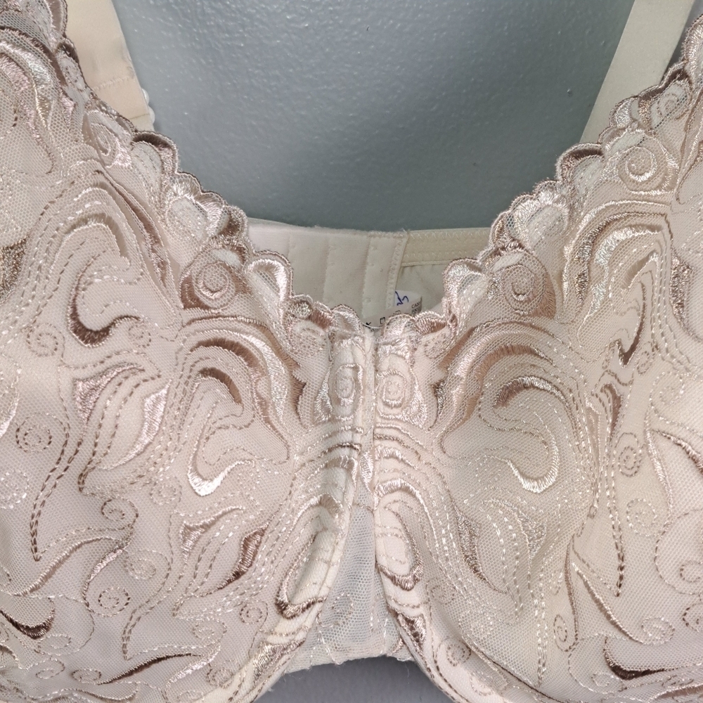Plus Size Bra - Women’s Sexy Unpadded Lingerie - Underwired Brassiere 44DDD - N